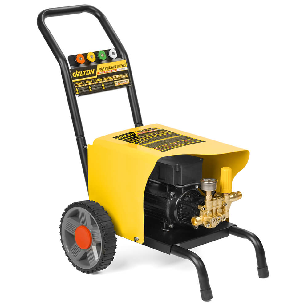 เครื่องฉีดน้ำแรงดันสูง DELTON รุ่น DT-GOLD-909 220 บาร์ 3000 วัตต์